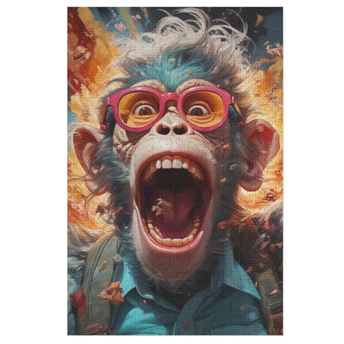 AFFE Puzzles 1000 Teile Erwachsener Kniffel Spaß Für Die Ganze Familie, Holzpuzzle Kinder Erwachsene, Impossible Puzzle Schwer 78×53cm AFFE Puzzles 1000 Teile Erwachsener Kniffel Spaß Für Die Ganze Familie, Holzpuzzle Kinder Erwachsene, Impossible Puzzle Schwer 78×53cm von LCWWW