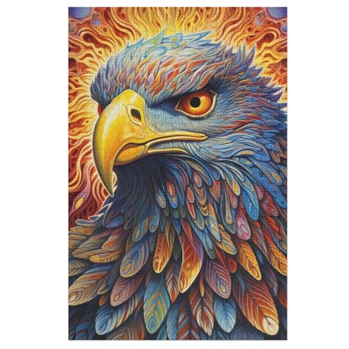 Adler -Puzzle, 1000 Teile,Holzpuzzle Für Erwachsene Kinder, Lustiges Spielzeug, Denkspiel, Bildungsspiel, 78×53cm Adler -Puzzle, 1000 Teile,Holzpuzzle Für Erwachsene Kinder, Lustiges Spielzeug, Denkspiel, Bildungsspiel, 78×53cm von LCWWW