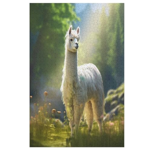 Alpaka Puzzles 1000 Teile Erwachsener Kniffel Spaß Für Die Ganze Familie, Holzpuzzle Kinder Erwachsene, Impossible Puzzle Schwer 78×53cm Alpaka Puzzles 1000 Teile Erwachsener Kniffel Spaß Für Die Ganze Familie, Holzpuzzle Kinder Erwachsene, Impossible Puzzle Schwer 78×53cm von LCWWW