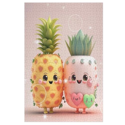 Ananasfamilie 1000 Teile Puzzles Für Erwachsene Holzpuzzle Familienpuzzlespiel Stressabbau-Puzzle Für Kinder Ab 12 Jahren 78×53cm Ananasfamilie 1000 Teile Puzzles Für Erwachsene Holzpuzzle Familienpuzzlespiel Stressabbau-Puzzle Für Kinder Ab 12 Jahren 78×53cm von LCWWW