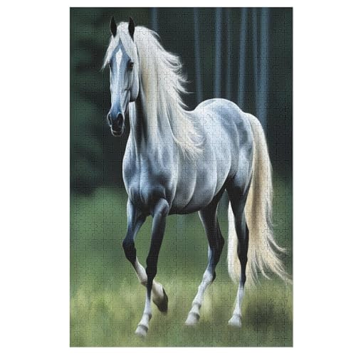Animal Horse Puzzle 1000 Teile, Holzpuzzle Für Erwachsene Kinder, Impossible Puzzles, Geschicklichkeitsspiel Für Die Ganze Familie 78×53cm Animal Horse Puzzle 1000 Teile, Holzpuzzle Für Erwachsene Kinder, Impossible Puzzles, Geschicklichkeitsspiel Für Die Ganze Familie 78×53cm von LCWWW