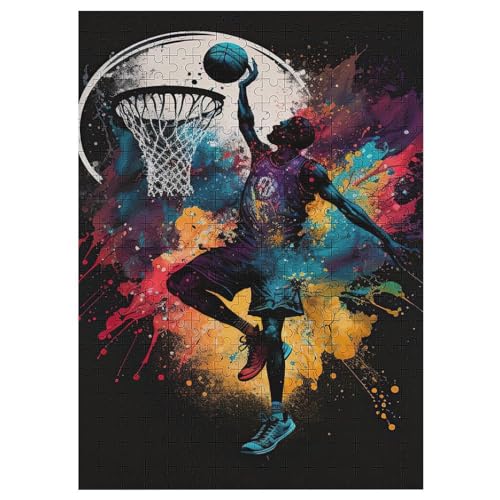 Astronaut Basketball-Puzzle Für Erwachsene, 300 Teile, Holzpuzzle, Kinderpuzzle, Dekompressionsspiel, Spielzeugpuzzle 42×30cm Astronaut Basketball-Puzzle Für Erwachsene, 300 Teile, Holzpuzzle, Kinderpuzzle, Dekompressionsspiel, Spielzeugpuzzle 42×30cm von LCWWW