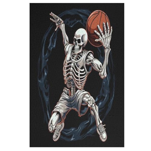 Basketball Puzzle 1000 Teile, Holzpuzzle Herausforderndes Geschicklichkeitsspiel Für Die Ganze Familie, Kinder Erwachsenenpuzzle Ab 12 Jahren 78×53cm Basketball Puzzle 1000 Teile, Holzpuzzle Herausforderndes Geschicklichkeitsspiel Für Die Ganze Familie, Kinder Erwachsenenpuzzle Ab 12 Jahren 78×53cm von LCWWW