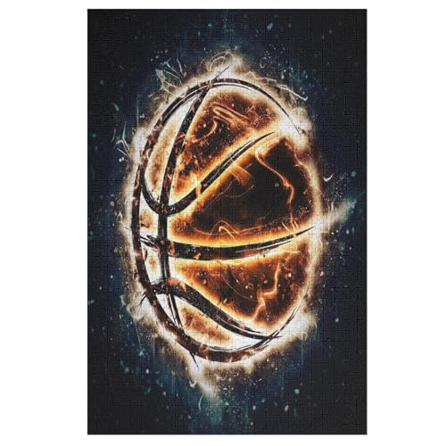Basketball Puzzle Für Erwachsene,1000-teiliges Puzzles, Für Kinder,Holzpuzzle,Lernspielzeug, 78×53cm Basketball Puzzle Für Erwachsene,1000-teiliges Puzzles, Für Kinder,Holzpuzzle,Lernspielzeug, 78×53cm von LCWWW