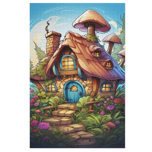 Bergdorfhütte Holzpuzzle - 1000 Teiliges Jigsaw Knobelspiel - Puzzle Für Erwachsene & Kinder - Outdoor & Reisespielzeug 78×53cm Bergdorfhütte Holzpuzzle - 1000 Teiliges Jigsaw Knobelspiel - Puzzle Für Erwachsene & Kinder - Outdoor & Reisespielzeug 78×53cm von LCWWW