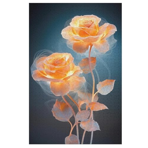 Blume 1000 Teile Premium-Puzzles Für Erwachsene Kinder- Holzpuzzles Spaß Und Lernspiele - Perfekte Puzzle-Geschenke 78×53cm Blume 1000 Teile Premium-Puzzles Für Erwachsene Kinder- Holzpuzzles Spaß Und Lernspiele - Perfekte Puzzle-Geschenke 78×53cm von LCWWW