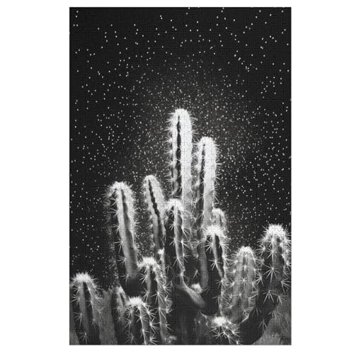 Cactus Puzzle Für Erwachsene,1000-teiliges Puzzles, Für Kinder,Holzpuzzle,Lernspielzeug, 78×53cm Cactus Puzzle Für Erwachsene,1000-teiliges Puzzles, Für Kinder,Holzpuzzle,Lernspielzeug, 78×53cm von LCWWW