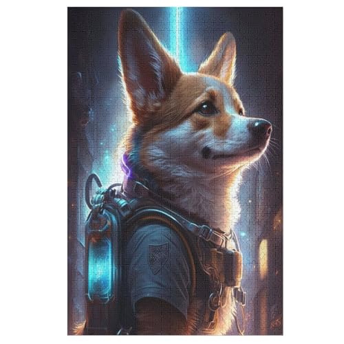 Corgi Hund Puzzles 1000 Teile Erwachsener Kniffel Spaß Für Die Ganze Familie, Holzpuzzle Kinder Erwachsene, Impossible Puzzle Schwer 78×53cm Corgi Hund Puzzles 1000 Teile Erwachsener Kniffel Spaß Für Die Ganze Familie, Holzpuzzle Kinder Erwachsene, Impossible Puzzle Schwer 78×53cm von LCWWW