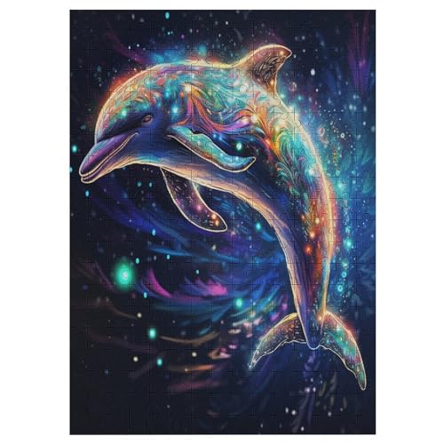 Delfin 300 Teile Premium-Puzzles Für Erwachsene Kinder- Holzpuzzles Spaß Und Lernspiele - Perfekte Puzzle-Geschenke 42×30cm Delfin 300 Teile Premium-Puzzles Für Erwachsene Kinder- Holzpuzzles Spaß Und Lernspiele - Perfekte Puzzle-Geschenke 42×30cm von LCWWW
