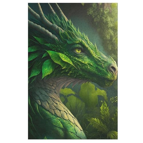 Drache 1000 Teile Puzzles Für Erwachsene, Impossible Puzzle, Geschicklichkeitsspiel Für Die Ganze Familie, Kinder Holzpuzzle 78×53cm Drache 1000 Teile Puzzles Für Erwachsene, Impossible Puzzle, Geschicklichkeitsspiel Für Die Ganze Familie, Kinder Holzpuzzle 78×53cm von LCWWW