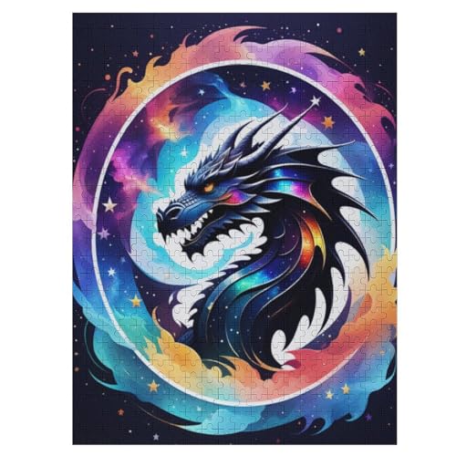 Drache 500 Teile Premium-Puzzles Für Erwachsene Kinder- Holzpuzzles Spaß Und Lernspiele - Perfekte Puzzle-Geschenke 55×41cm Drache 500 Teile Premium-Puzzles Für Erwachsene Kinder- Holzpuzzles Spaß Und Lernspiele - Perfekte Puzzle-Geschenke 55×41cm von LCWWW