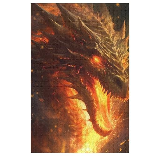 Drache Puzzles 1000 Teile Erwachsener Kniffel Spaß Für Die Ganze Familie, Holzpuzzle Kinder Erwachsene, Impossible Puzzle Schwer 78×53cm Drache Puzzles 1000 Teile Erwachsener Kniffel Spaß Für Die Ganze Familie, Holzpuzzle Kinder Erwachsene, Impossible Puzzle Schwer 78×53cm von LCWWW