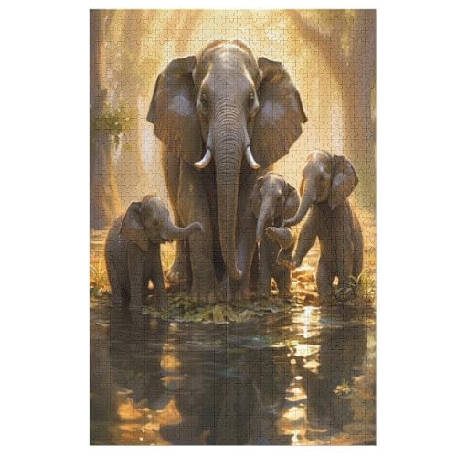 ElefAntn Holzpuzzle - 1000 Teiliges Jigsaw Knobelspiel - Puzzle Für Erwachsene & Kinder - Outdoor & Reisespielzeug 78×53cm ElefAntn Holzpuzzle - 1000 Teiliges Jigsaw Knobelspiel - Puzzle Für Erwachsene & Kinder - Outdoor & Reisespielzeug 78×53cm von LCWWW