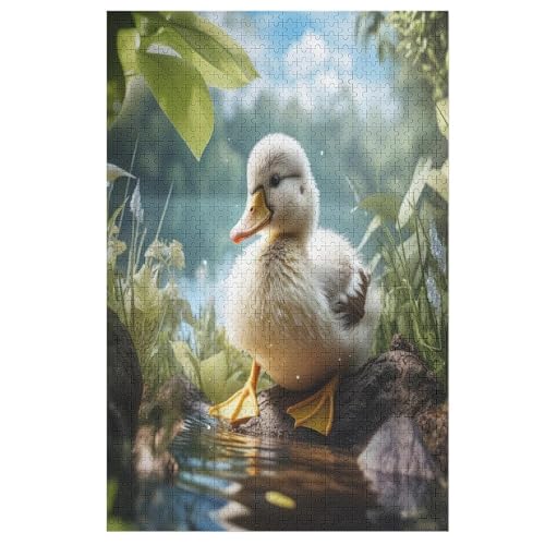 Ente 1000 Teile Puzzles Für Erwachsene,Holzpuzzle - Verringerter Druck Schwieriges Unmögliche Puzzle Für 12+ Kinder 78×53cm Ente 1000 Teile Puzzles Für Erwachsene,Holzpuzzle - Verringerter Druck Schwieriges Unmögliche Puzzle Für 12+ Kinder 78×53cm von LCWWW