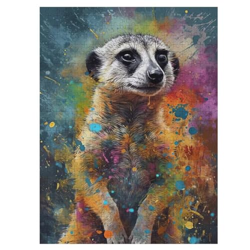 Erdmännchen Puzzles 500 Teile Für Jugendliche Kreatives Holzpuzzlespielzeug Familienspiel Schwierigkeitsgrad Herausforderungspuzzles 55×41cm Erdmännchen Puzzles 500 Teile Für Jugendliche Kreatives Holzpuzzlespielzeug Familienspiel Schwierigkeitsgrad Herausforderungspuzzles 55×41cm von LCWWW