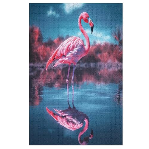 Flamingo -Puzzle, 1000 Teile,Holzpuzzle Für Erwachsene Kinder, Lustiges Spielzeug, Denkspiel, Bildungsspiel, 78×53cm Flamingo -Puzzle, 1000 Teile,Holzpuzzle Für Erwachsene Kinder, Lustiges Spielzeug, Denkspiel, Bildungsspiel, 78×53cm von LCWWW