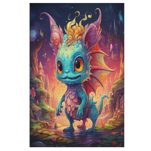 Flugsaurier Puzzle, Puzzles Für Erwachsene Kinder, 1000 Teile Holzpuzzle, Für Jugendliche Herausforderungsspielzeug 78×53cm Flugsaurier Puzzle, Puzzles Für Erwachsene Kinder, 1000 Teile Holzpuzzle, Für Jugendliche Herausforderungsspielzeug 78×53cm von LCWWW
