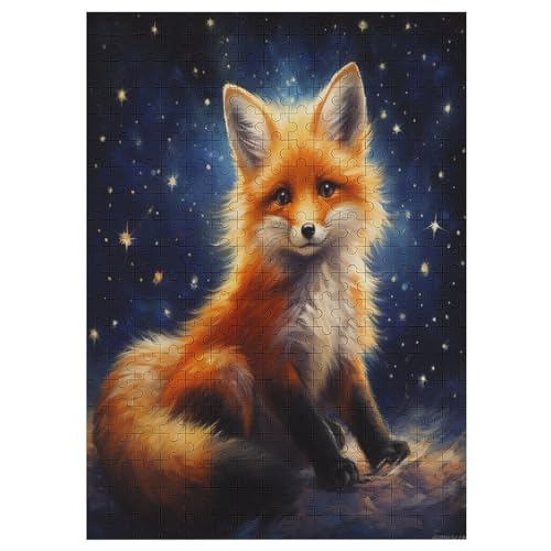 Fuchs Holzpuzzle 300 Teile Klassische Puzzles Erwachsene Kinder Puzzle DIY Kit Holzspielzeug Einzigartiges Geschenk 42×30cm Fuchs Holzpuzzle 300 Teile Klassische Puzzles Erwachsene Kinder Puzzle DIY Kit Holzspielzeug Einzigartiges Geschenk 42×30cm von LCWWW