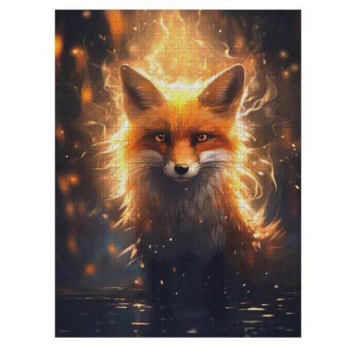 Fuchs Holzpuzzle 500 Teile Klassische Puzzles Erwachsene Kinder Puzzle DIY Kit Holzspielzeug Einzigartiges Geschenk 55×41cm Fuchs Holzpuzzle 500 Teile Klassische Puzzles Erwachsene Kinder Puzzle DIY Kit Holzspielzeug Einzigartiges Geschenk 55×41cm von LCWWW
