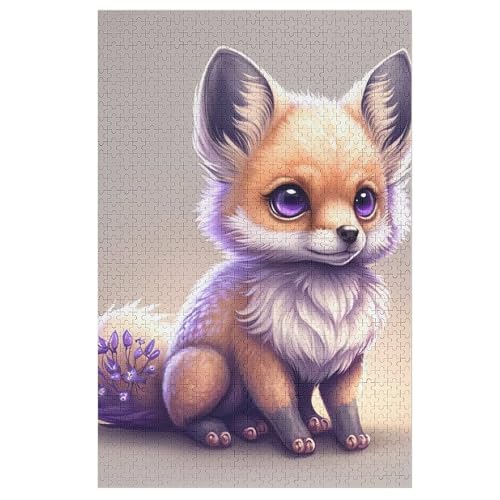 Fuchs Holzpuzzle Für Erwachsene Teenager Stress Abbauen Familien-Puzzlespiel Poster 1000-teiliges Puzzle Kinder Lernspiel 78×53cm Fuchs Holzpuzzle Für Erwachsene Teenager Stress Abbauen Familien-Puzzlespiel Poster 1000-teiliges Puzzle Kinder Lernspiel 78×53cm von LCWWW