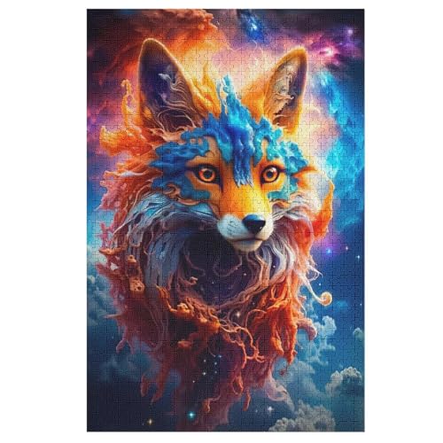 Fuchs Puzzle 1000 Teile, Holzpuzzle Herausforderndes Geschicklichkeitsspiel Für Die Ganze Familie, Kinder Erwachsenenpuzzle Ab 12 Jahren 78×53cm Fuchs Puzzle 1000 Teile, Holzpuzzle Herausforderndes Geschicklichkeitsspiel Für Die Ganze Familie, Kinder Erwachsenenpuzzle Ab 12 Jahren 78×53cm von LCWWW