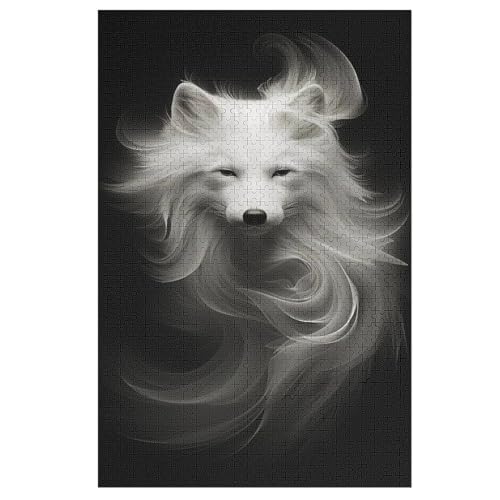 Fuchs Puzzle 1000 Teile, Holzpuzzle Herausforderndes Geschicklichkeitsspiel Für Die Ganze Familie, Kinder Erwachsenenpuzzle Ab 12 Jahren 78×53cm Fuchs Puzzle 1000 Teile, Holzpuzzle Herausforderndes Geschicklichkeitsspiel Für Die Ganze Familie, Kinder Erwachsenenpuzzle Ab 12 Jahren 78×53cm von LCWWW