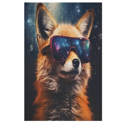 Fuchs Puzzle 1000 Teile, Holzpuzzle Herausforderndes Geschicklichkeitsspiel Für Die Ganze Familie, Kinder Erwachsenenpuzzle Ab 12 Jahren 78×53cm Fuchs Puzzle 1000 Teile, Holzpuzzle Herausforderndes Geschicklichkeitsspiel Für Die Ganze Familie, Kinder Erwachsenenpuzzle Ab 12 Jahren 78×53cm von LCWWW