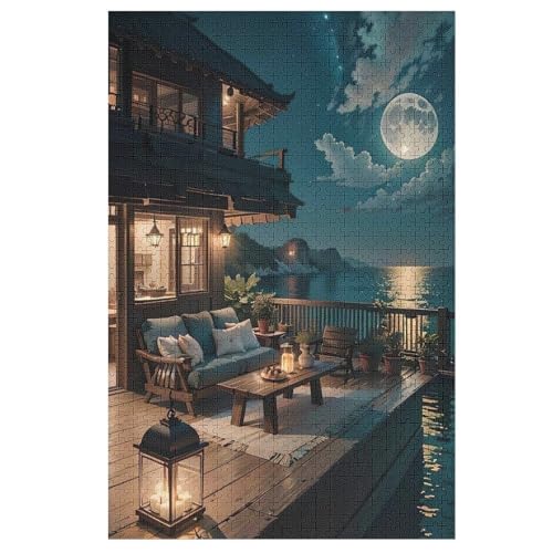 Für Erwachsene 1000-Teiliges Japan Style -Puzzles, Holzbrett-Puzzle, Für Kinder, Geschenke, 78×53cm Für Erwachsene 1000-Teiliges Japan Style -Puzzles, Holzbrett-Puzzle, Für Kinder, Geschenke, 78×53cm von LCWWW