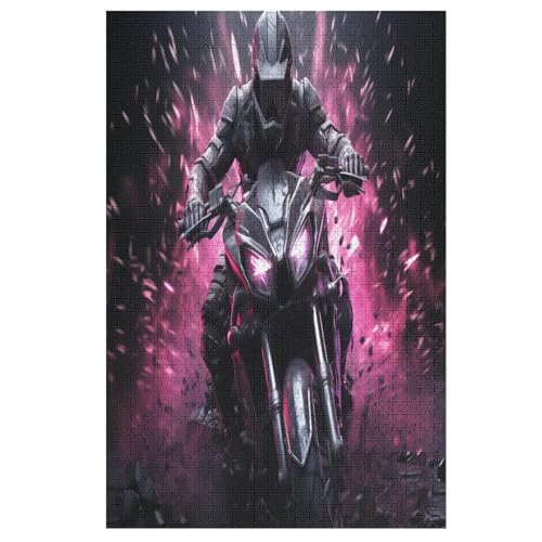 Für Erwachsene 1000-Teiliges Motorrad -Puzzles, Holzbrett-Puzzle, Für Kinder, Geschenke, 78×53cm Für Erwachsene 1000-Teiliges Motorrad -Puzzles, Holzbrett-Puzzle, Für Kinder, Geschenke, 78×53cm von LCWWW