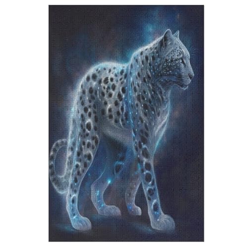 Holzpuzzle 1000 Teile, Leopard Puzzles Erwachsene Und Kinder, Am Besten Für Die Familienspielsammlung 78×53cm Holzpuzzle 1000 Teile, Leopard Puzzles Erwachsene Und Kinder, Am Besten Für Die Familienspielsammlung 78×53cm von LCWWW