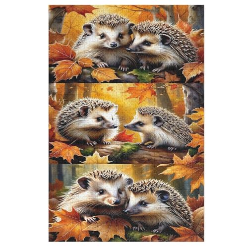 Holzpuzzle Cute Igel Puzzle 1000 Teile Erwachsene Klassische Pädagogisches Spielzeug Kinder Lernspiel Herausforderndes Puzzles 78×53cm Holzpuzzle Cute Igel Puzzle 1000 Teile Erwachsene Klassische Pädagogisches Spielzeug Kinder Lernspiel Herausforderndes Puzzles 78×53cm von LCWWW