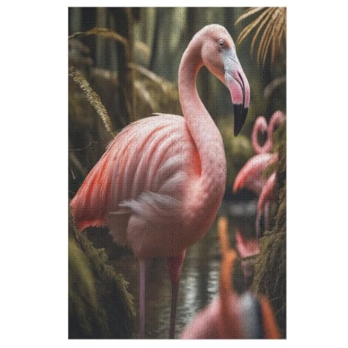 Holzpuzzle Flamingo Puzzle 1000 Teile Erwachsene Klassische Pädagogisches Spielzeug Kinder Lernspiel Herausforderndes Puzzles 78×53cm Holzpuzzle Flamingo Puzzle 1000 Teile Erwachsene Klassische Pädagogisches Spielzeug Kinder Lernspiel Herausforderndes Puzzles 78×53cm von LCWWW