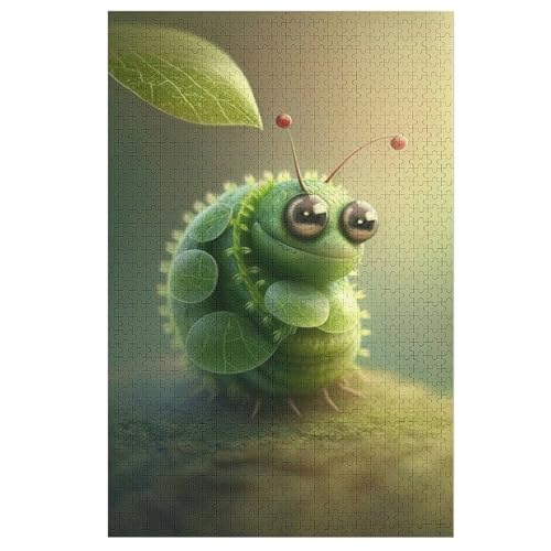 Holzpuzzle Green Katzeerpillar Puzzle 1000 Teile Erwachsene Klassische Pädagogisches Spielzeug Kinder Lernspiel Herausforderndes Puzzles 78×53cm Holzpuzzle Green Katzeerpillar Puzzle 1000 Teile Erwachsene Klassische Pädagogisches Spielzeug Kinder Lernspiel Herausforderndes Puzzles 78×53cm von LCWWW