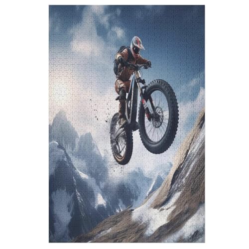 Holzpuzzle Mountainbike Puzzle 1000 Teile Erwachsene Klassische Pädagogisches Spielzeug Kinder Lernspiel Herausforderndes Puzzles 78×53cm Holzpuzzle Mountainbike Puzzle 1000 Teile Erwachsene Klassische Pädagogisches Spielzeug Kinder Lernspiel Herausforderndes Puzzles 78×53cm von LCWWW