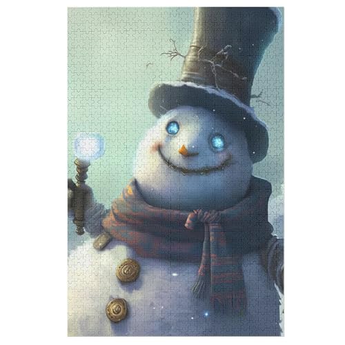 Holzpuzzle Schneemann Puzzle 1000 Teile Erwachsene Klassische Pädagogisches Spielzeug Kinder Lernspiel Herausforderndes Puzzles 78×53cm Holzpuzzle Schneemann Puzzle 1000 Teile Erwachsene Klassische Pädagogisches Spielzeug Kinder Lernspiel Herausforderndes Puzzles 78×53cm von LCWWW
