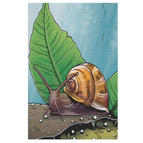 Holzpuzzles 1000 Teile Schnecken -Puzzle Für Jungen Und Mädchen, Schwierigkeitsgrad, Lernspiele, Familienspielzeug 78×53cm Holzpuzzles 1000 Teile Schnecken -Puzzle Für Jungen Und Mädchen, Schwierigkeitsgrad, Lernspiele, Familienspielzeug 78×53cm von LCWWW