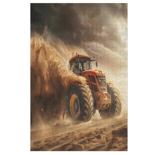 Holzpuzzles 1000 Teile Traktor -Puzzle Für Jungen Und Mädchen, Schwierigkeitsgrad, Lernspiele, Familienspielzeug 78×53cm Holzpuzzles 1000 Teile Traktor -Puzzle Für Jungen Und Mädchen, Schwierigkeitsgrad, Lernspiele, Familienspielzeug 78×53cm von LCWWW
