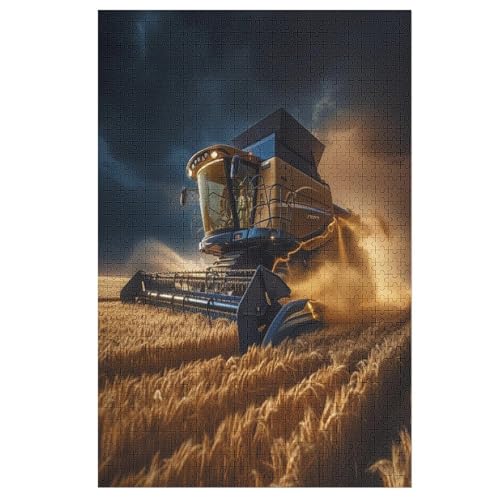 Holzpuzzles 1000 Teile Traktor -Puzzle Für Jungen Und Mädchen, Schwierigkeitsgrad, Lernspiele, Familienspielzeug 78×53cm Holzpuzzles 1000 Teile Traktor -Puzzle Für Jungen Und Mädchen, Schwierigkeitsgrad, Lernspiele, Familienspielzeug 78×53cm von LCWWW