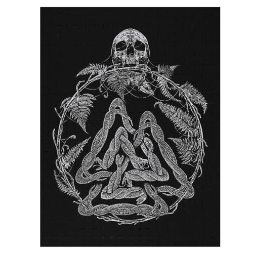 Holzpuzzles 500 Teile Wikingermythos -Puzzle Für Jungen Und Mädchen, Schwierigkeitsgrad, Lernspiele, Familienspielzeug 55×41cm Holzpuzzles 500 Teile Wikingermythos -Puzzle Für Jungen Und Mädchen, Schwierigkeitsgrad, Lernspiele, Familienspielzeug 55×41cm von LCWWW