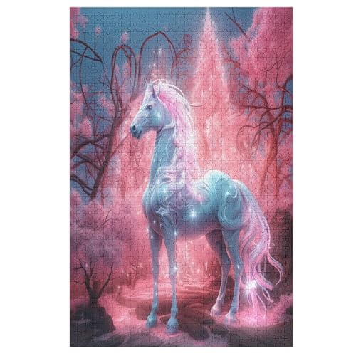 Horse 1000 Teile Puzzles, Wood Craft, Hochwertiges Modernes Puzzle, DIY, Für Erwachsene Und Kinder Ab 12 Jahren, 78×53cm Horse 1000 Teile Puzzles, Wood Craft, Hochwertiges Modernes Puzzle, DIY, Für Erwachsene Und Kinder Ab 12 Jahren, 78×53cm von LCWWW