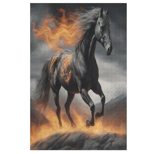 Horse 1000 Teile Puzzles Für Erwachsene, Impossible Puzzle, Geschicklichkeitsspiel Für Die Ganze Familie, Kinder Holzpuzzle 78×53cm Horse 1000 Teile Puzzles Für Erwachsene, Impossible Puzzle, Geschicklichkeitsspiel Für Die Ganze Familie, Kinder Holzpuzzle 78×53cm von LCWWW