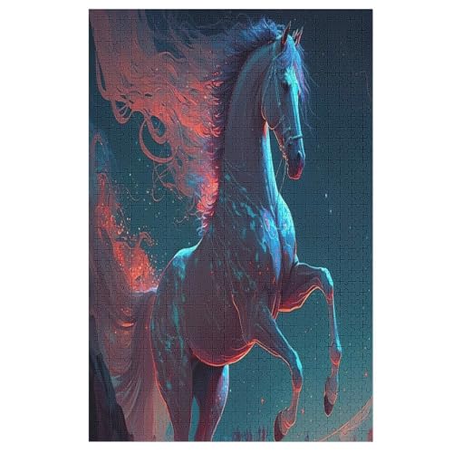 Horse Puzzle 1000 Teile, Holzpuzzle Herausforderndes Geschicklichkeitsspiel Für Die Ganze Familie, Kinder Erwachsenenpuzzle Ab 12 Jahren 78×53cm Horse Puzzle 1000 Teile, Holzpuzzle Herausforderndes Geschicklichkeitsspiel Für Die Ganze Familie, Kinder Erwachsenenpuzzle Ab 12 Jahren 78×53cm von LCWWW