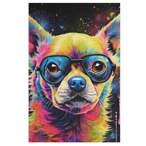 Hund-Puzzlespiel Aus Holz, 1000 Puzzleteile, Puzzle Für Teenager Und Erwachsene, Kreatives Spielzeug, Puzzles, 78×53cm Hund-Puzzlespiel Aus Holz, 1000 Puzzleteile, Puzzle Für Teenager Und Erwachsene, Kreatives Spielzeug, Puzzles, 78×53cm von LCWWW