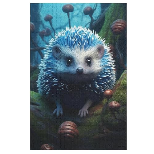 Igel 1000 Teile Puzzles Für Erwachsene, Impossible Puzzle, Geschicklichkeitsspiel Für Die Ganze Familie, Kinder Holzpuzzle 78×53cm Igel 1000 Teile Puzzles Für Erwachsene, Impossible Puzzle, Geschicklichkeitsspiel Für Die Ganze Familie, Kinder Holzpuzzle 78×53cm von LCWWW