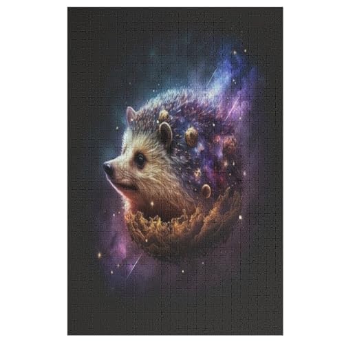 Igel Puzzle Für Erwachsene,1000-teiliges Puzzles, Für Kinder,Holzpuzzle,Lernspielzeug, 78×53cm Igel Puzzle Für Erwachsene,1000-teiliges Puzzles, Für Kinder,Holzpuzzle,Lernspielzeug, 78×53cm von LCWWW