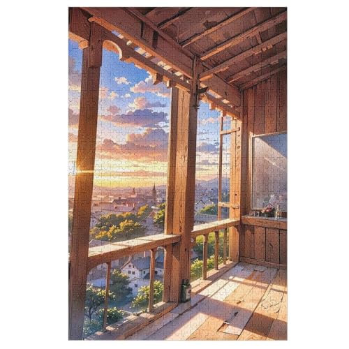 Japan Style 1000 Teile Premium-Puzzles Für Erwachsene Kinder- Holzpuzzles Spaß Und Lernspiele - Perfekte Puzzle-Geschenke 78×53cm Japan Style 1000 Teile Premium-Puzzles Für Erwachsene Kinder- Holzpuzzles Spaß Und Lernspiele - Perfekte Puzzle-Geschenke 78×53cm von LCWWW