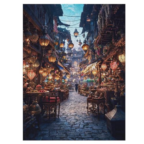 Japan Style Holzpuzzle 500 Teile Klassische Puzzles Erwachsene Kinder Puzzle DIY Kit Holzspielzeug Einzigartiges Geschenk 55×41cm Japan Style Holzpuzzle 500 Teile Klassische Puzzles Erwachsene Kinder Puzzle DIY Kit Holzspielzeug Einzigartiges Geschenk 55×41cm von LCWWW