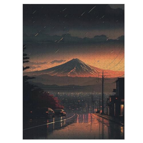 Japan Style Puzzle, Puzzles Für Erwachsene Kinder, 500 Teile Holzpuzzle, Für Jugendliche & Erwachsene Herausforderungsspielzeug 55×41cm Japan Style Puzzle, Puzzles Für Erwachsene Kinder, 500 Teile Holzpuzzle, Für Jugendliche & Erwachsene Herausforderungsspielzeug 55×41cm von LCWWW