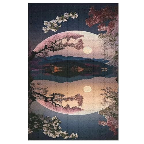 Japan Style Puzzle Für Erwachsene 1000 Teile Premium Recyceltes Brett Zum Lernen, Lernspielzeug, Familienspiele Kinder Holzpuzzle 78×53cm Japan Style Puzzle Für Erwachsene 1000 Teile Premium Recyceltes Brett Zum Lernen, Lernspielzeug, Familienspiele Kinder Holzpuzzle 78×53cm von LCWWW