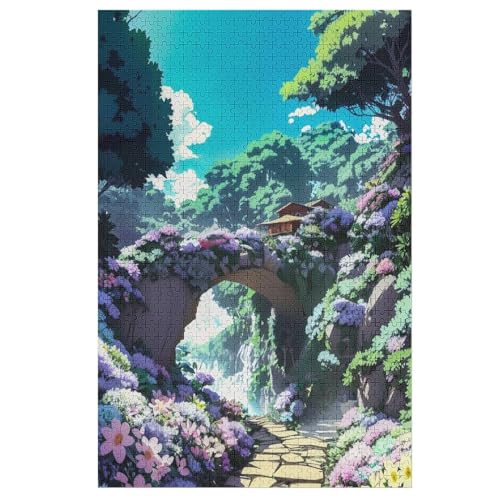 Japanese Style Puzzles 1000 Teile Erwachsener Kniffel Spaß Für Die Ganze Familie, Holzpuzzle Kinder Erwachsene, Impossible Puzzle Schwer 78×53cm Japanese Style Puzzles 1000 Teile Erwachsener Kniffel Spaß Für Die Ganze Familie, Holzpuzzle Kinder Erwachsene, Impossible Puzzle Schwer 78×53cm von LCWWW
